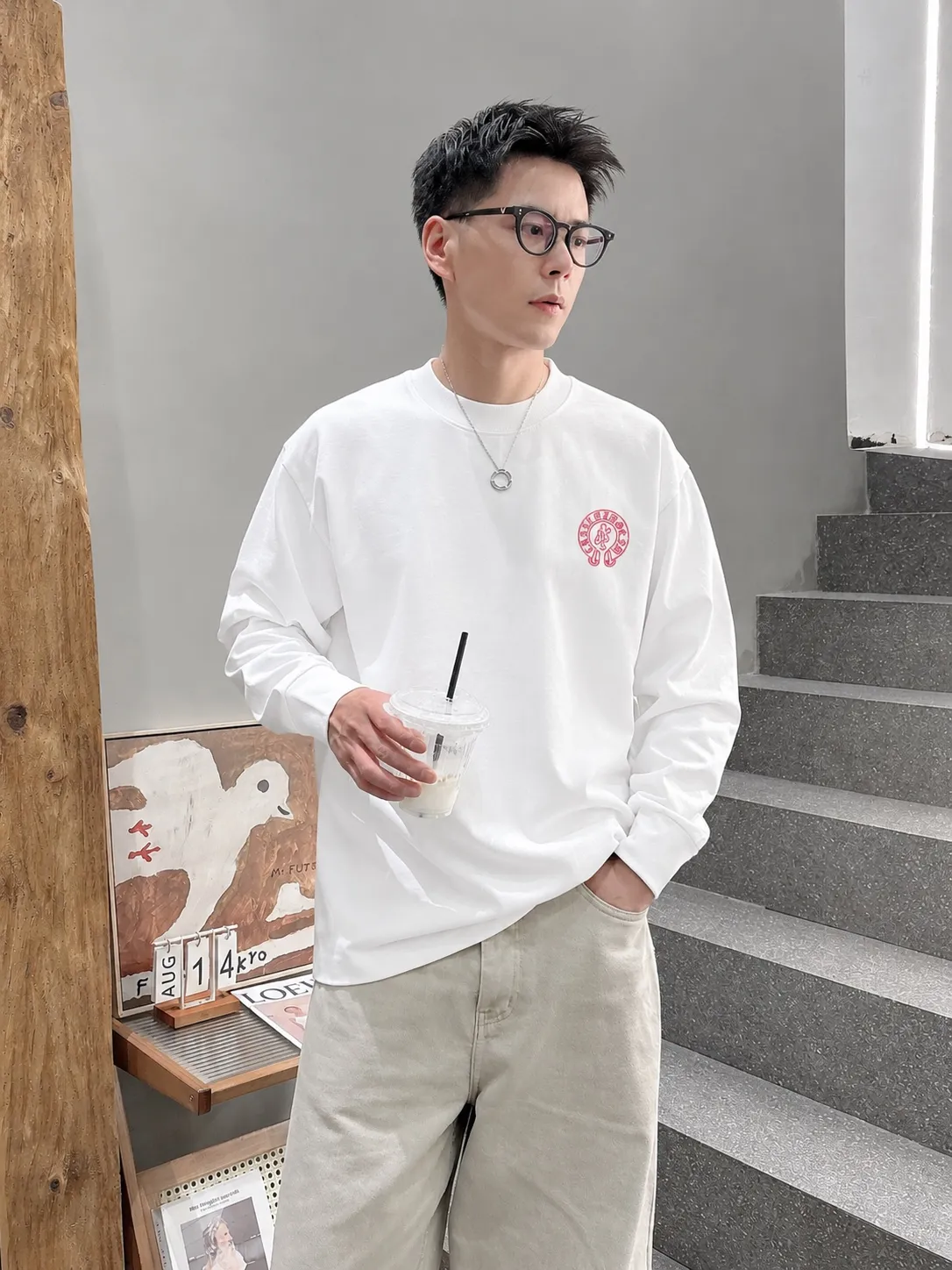 Chrom Heart 《 》 ， ， Same Style ， : Black White Coffee Brown Size：S（90-130 ） M（125-140 ） L（135-155 ） XL（155-175 ） XXL（175 ）